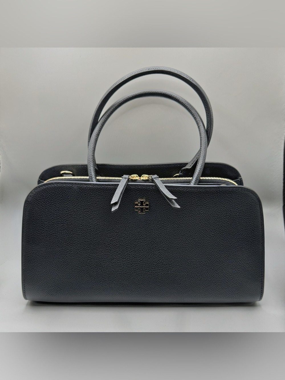 Tory Burch Britten Small Center Zip Satchel